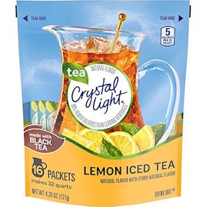 Crystal Light Lemon tea 16 pack 4.26 oz