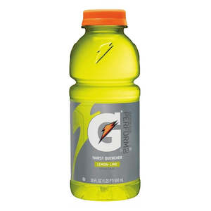 Drinks: Gatorade G Thirst Quencher Lemon-Lime 20oz