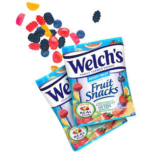 Candy: Welch's Fruit Snacks Mixed Fruit Mini Size - 8 for $5.00