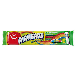 Candy: Airheads Xtremes Sour Rainbow Berry 2oz