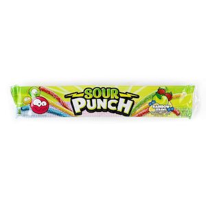 Candy: Sour Punch Rainbow Straws 2oz