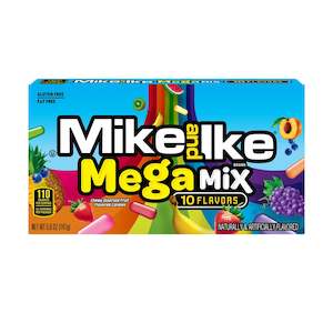 Candy: Mike and Ike Mega Mix 10 Flavors Theater Box 4.25oz