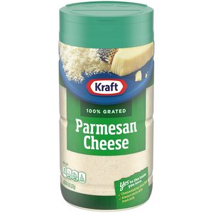 Other Grocery: Kraft Parmesan Cheese 100% Grated Parmesan 8oz