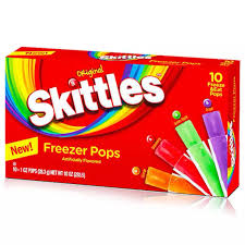 Featured: Skittles Original Freezer Pops - 10 Pack