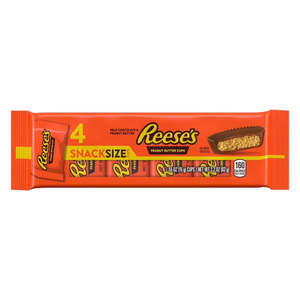 Reese's Peanut Butter Cups 4 Pack Snack Size