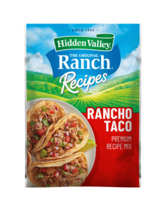 Hidden Valley Ranch Seasoning Rancho Taco Mix 1oz Sachet