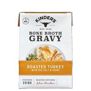 Featured: Kinder's Roasted Turkey Bone Broth Gravy 17oz (482g)