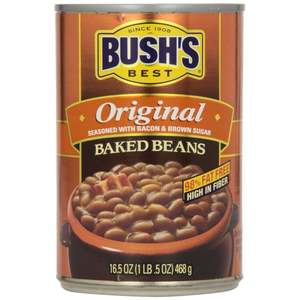 Canned: Bush's Original Baked Beans 16.5oz