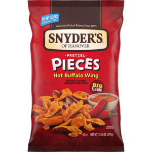 Snyder's of Hanover Pretzel Pieces - Hot Buffalo Wing 11.25oz (BB 15 Aug 2026)