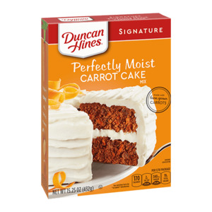 Baking: Duncan Hines Carrot Cake Mix 15.25oz