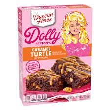 Duncan Hines Dolly's Parton's Caramel Turtle Brownie Mix
