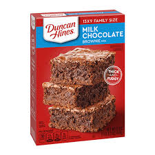 Duncan Hines Milk Chocolate Fudge Brownie Mix 18oz