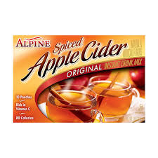Drinks: Alpine Spiced Apple Cider Original 10ct
