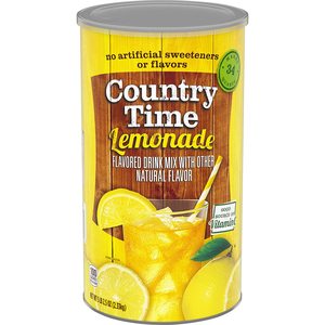 Drinks: Country Time Lemonade Mix 5lb 2.5z