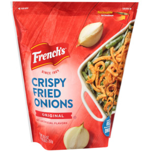 French's Crispy Fried Onions Original Value Size 26.5oz (BB: FEB 2027)