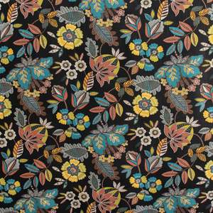 Liquorice Cotton Fabric