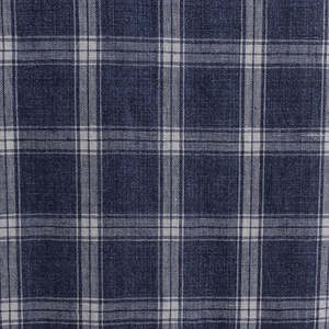 Ballpoint Plaid Linen Fabric