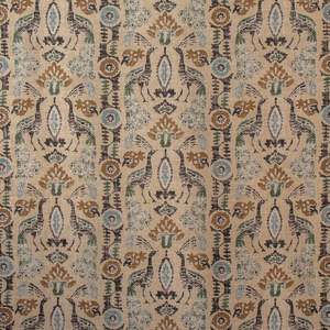 New Arrivals: Plumage Espresso Linen Cotton Fabric