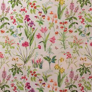 New Arrivals: Flower Press Cotton Fabric