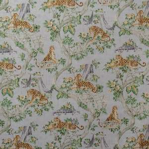Riparian Retreat Ash Cotton Fabric