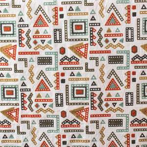 Meccano Tabasco Embroidered Fabric