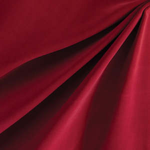 New Arrivals: Loganberry Red Velvet Fabric