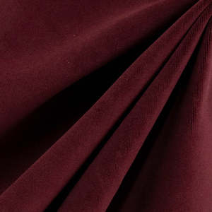 New Arrivals: Shiraz Red Velvet Fabric