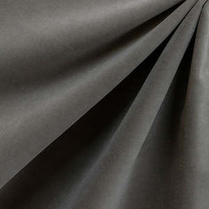 Storm Cloud Grey Velvet Fabric
