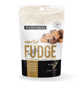 Products: Mary Gray Assorted Fudge Share Bag - 200gm Mary Gray