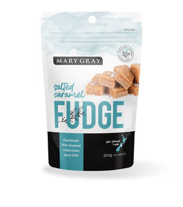Products: Mary Gray Salted Caramel Fudge Share Bag - 200gm Mary Gray