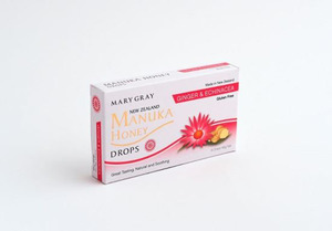Products: Manuka Honey Drops - Ginger and Echinacea - 48gm Mary Gray