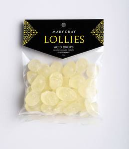 Products: Mary Gray Acid Drops - 100gm Bag Mary Gray