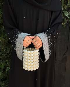 Hawa Diamanté Abaya (Black) - Forever Hijab