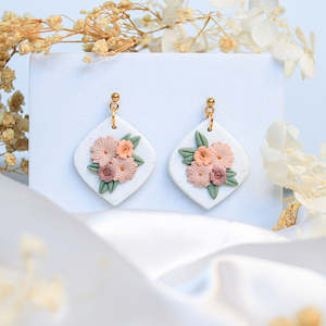 Diamond Bouquet Earrings