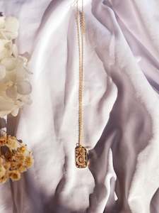 Stars & Moon gold necklace