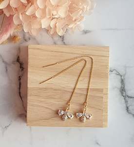 Zircon bee dangles