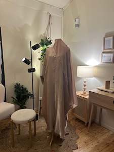 Abayas: Shimmer Organza Abaya