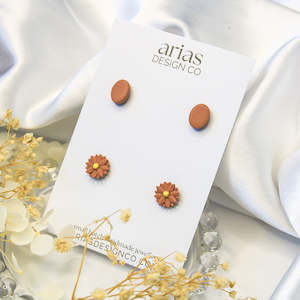 Arias Design Co: Mini Flower Stud Pack