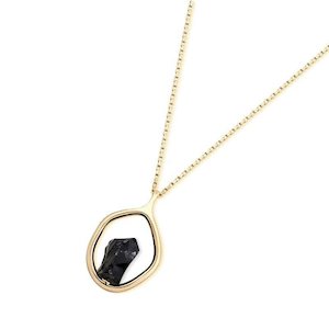 Affordable Jewellery: Long natural crystal necklace | Rose quartz and Green quartz