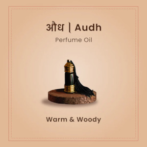 Audh Natural Perfume Oil (Agarwood Attar) Boond Fragrances