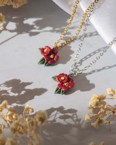 Jewellery: Cherry Flower Necklace