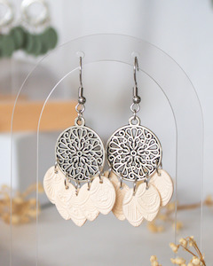 Jewellery: Ivory Chandelier Earrings