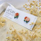 Mini Bouquet Earrings - Rust