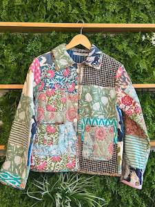 Meera Printed Quilted Jacket