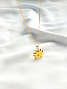 Lotus Necklace | Gold