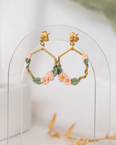 Just Landed: Blush Ivy Earrings