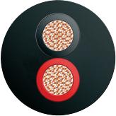 Audio Cable Maser: 2 Core, 4.0mm², OFHC Copper, Black, High-Flex Speaker Cable, Low Smoke Zero Halogen (LSZH) (BELZHB240)