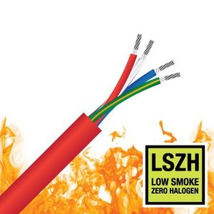 Products: 3 Core + Earth (4G), 1.5mm², TCW, 0.6/1KV, LSZH, 2 Hour Fire Rated Cable (BFR4G1.5)