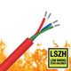 3 Core + Earth (4G), 1.5mm², TCW, 0.6/1KV, LSZH, 2 Hour Fire Rated Cable (BFR4G1.5)