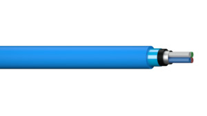 Air Blown Fibre (ABF): 4 Way 5/3.5mm Direct Bury Microduct